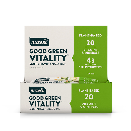 Good Green Vitality Bars Box